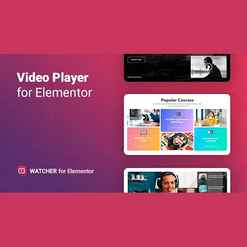 Watcher – Flexible Video Player for Elementor