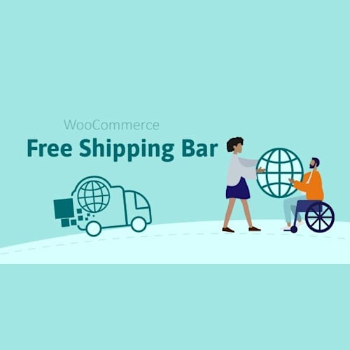 WooCommerce Free Shipping Bar