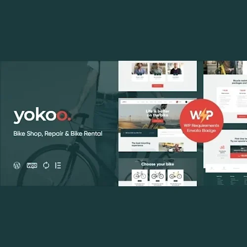 Yokoo – Bike Shop & Rental WordPress Theme