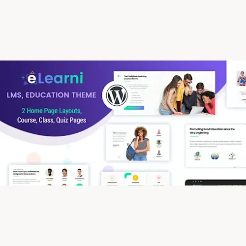 eLearni - LMS & Online Courses WordPress Theme