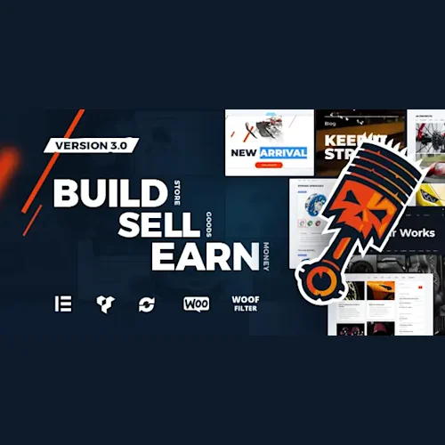 Motor Vehicles Parts and Accessories WooCommerce Store