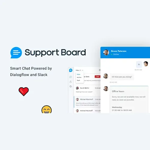 Support Board Chat and Help Desk