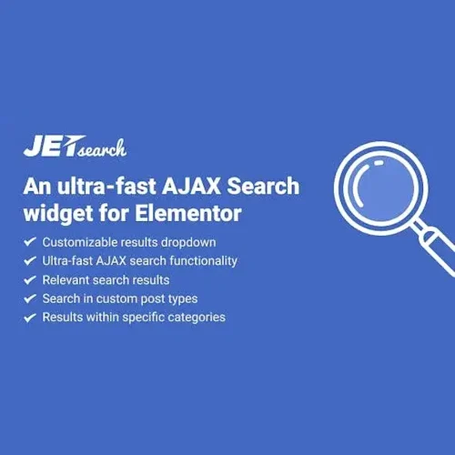 JetSearch for Elementor - Ultra Fast AJAX Search Widget
