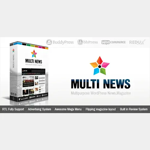 Multinews – Multi-purpose WordPress News & Magazine Theme