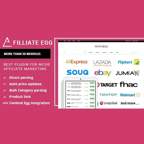 Affiliate Egg – Niche Affiliate Marketing WordPress Plugin