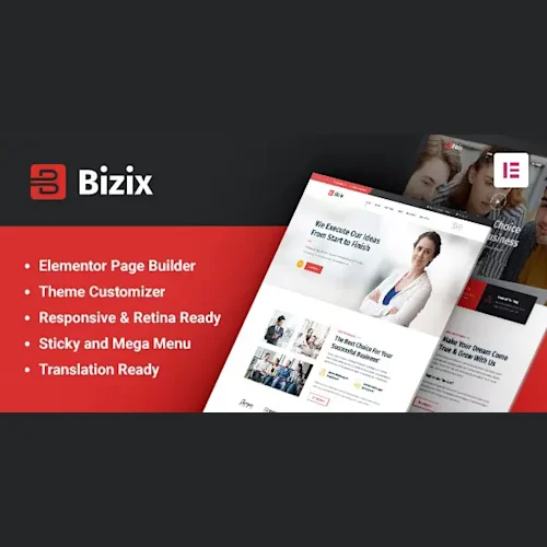 Bizix – Corporate and Business WordPress Theme