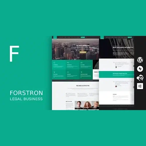 Forstron – Legal Business WordPress Theme