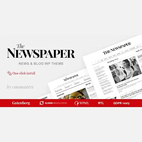 The Newspaper – Magazine Editorial WordPress Theme