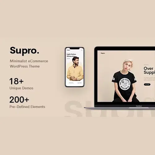 Supro – Minimalist AJAX WooCommerce WordPress Theme
