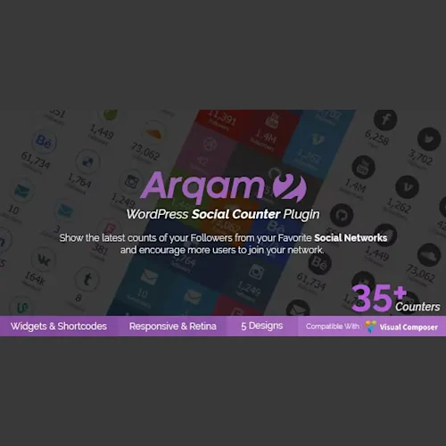 Social Counter Plugin for WordPress