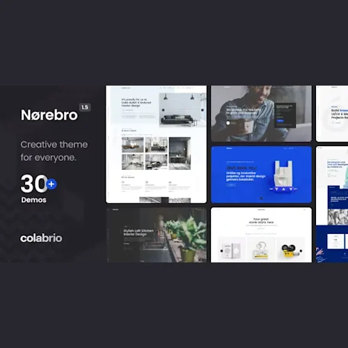 Norebro – Creative Portfolio Multipurpose Theme
