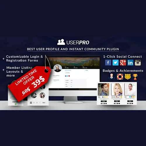 UserPro – Community and User Profile WordPress Plugin