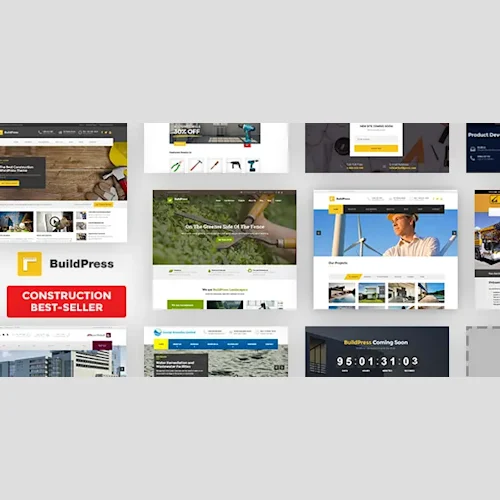BuildPress – Multi-purpose Construction and Landscape WordPress Theme