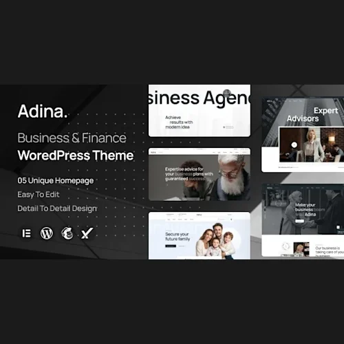 Adina – Business & Finance WordPress Theme