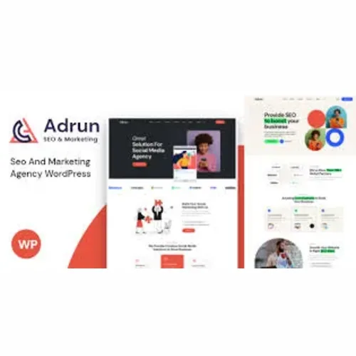 Adrun – SEO & Marketing Agency WordPress Theme