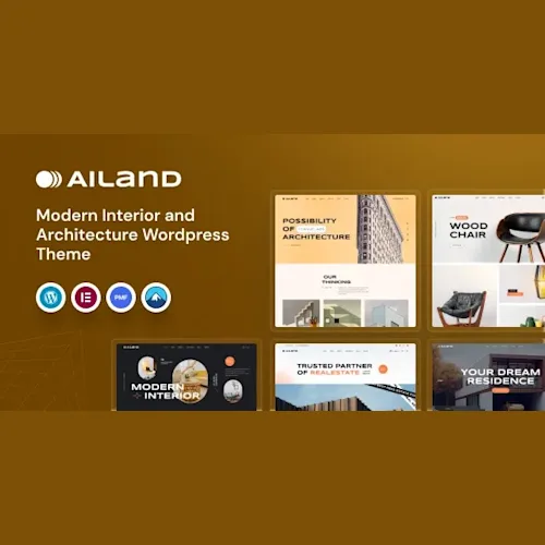 Ailand - Interior & Architecture WordPress Theme