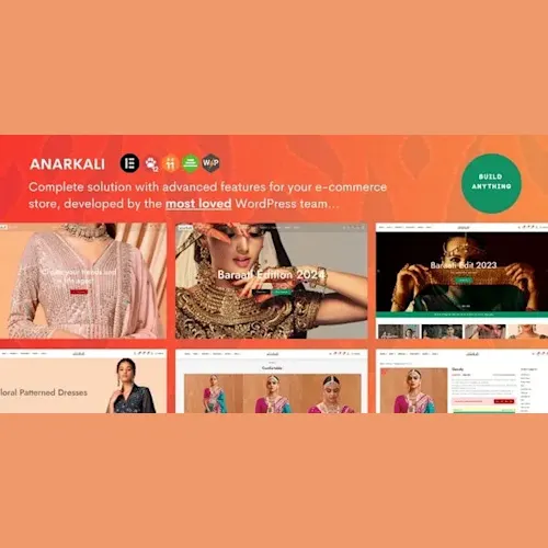 Anarkali - Fashion Shop WooCommerce Elementor Theme