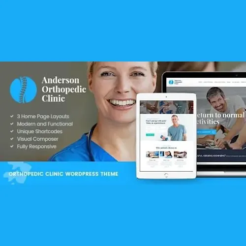 Anderson – Orthopedic Clinic & Medical Center WordPress Theme