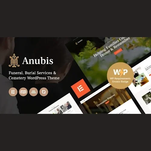 Anubis – Funeral & Burial Services WordPress Theme