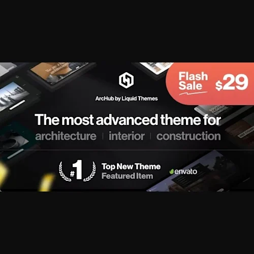 ArcHub Architecture and Interior Design WordPress Theme