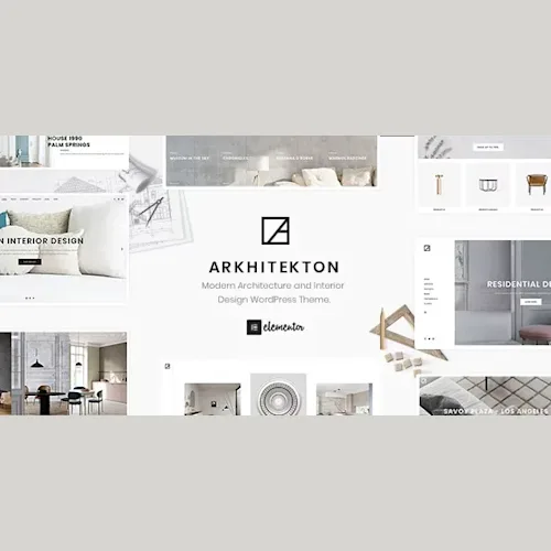 Arkhitekton – Modern Architecture and Interior Design WordPress Theme