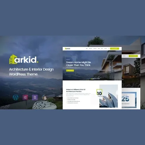 Arkid - Architecture and Interior Design WordPress Theme