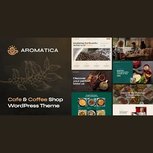 Aromatica - Cafe & Coffee Shop WordPress Theme