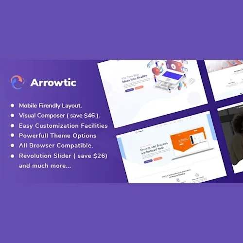 Arrowtic – Digital Marketing Agency WordPress Theme