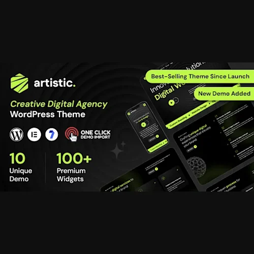 Artistic - Digital Marketing WordPress Theme