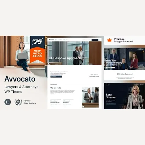 Avvocato – Lawyer & Attorney WordPress Theme