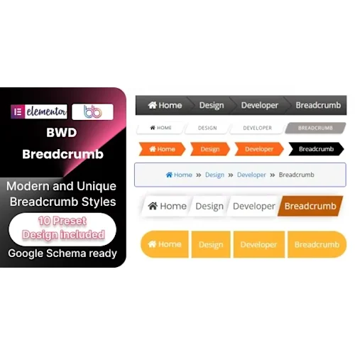 BWD Breadcrumb Addon for Elementor