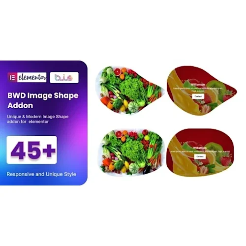 BWD Image Shape – Addon for Elementor