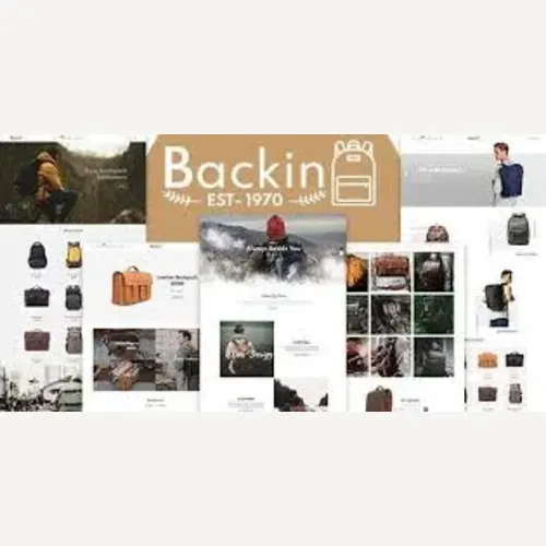 Backin – Bags and Backpack Modern Shopify Theme