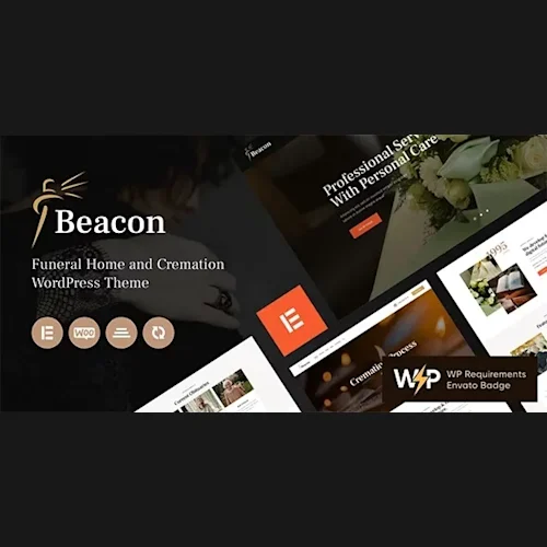 Beacon – Funeral Home Services & Cremation WordPress Theme