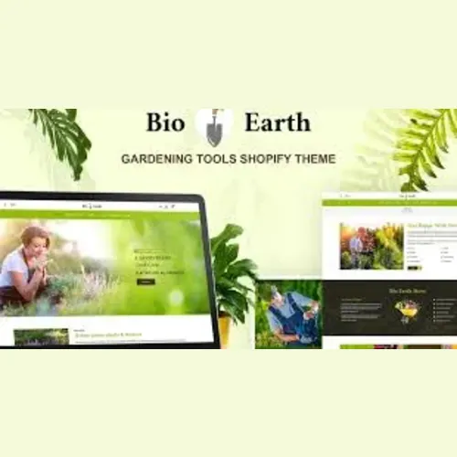 Bio Earth – Shopify Landscaping & Gardening Services Shop