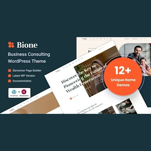 Bione – Business Consulting WordPress Theme