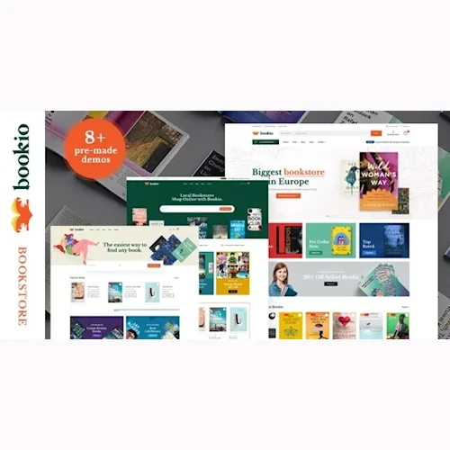 Bookio – Book Store WooCommerce WordPress Theme