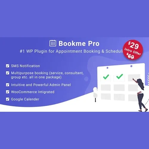 Bookme - WordPress Appointment Booking Scheduling Plugin