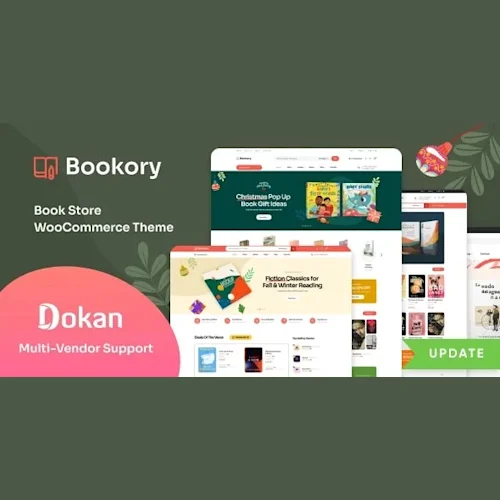 Bookory – Book Store WooCommerce Theme