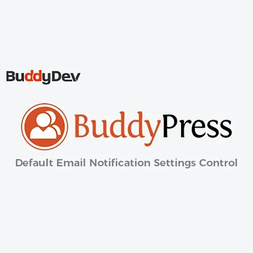 BuddyPress Default Email Notification Settings Control