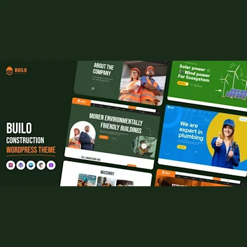 Builo - Construction WordPress Theme