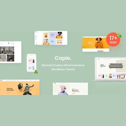 Capie - Minimal Creative WooCommerce WordPress Theme