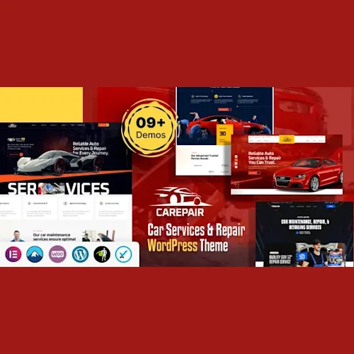 Carepair - Car Service & Auto Repair WordPress Theme