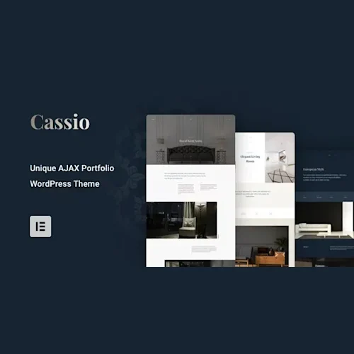 Cassio – AJAX Portfolio WordPress Theme