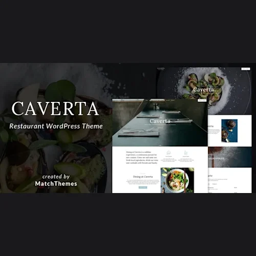 Caverta - Fine Dining Restaurant WordPress Theme