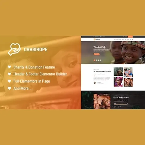 Charihope – Charity and Donation WordPress Theme