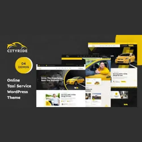 Cityride – Online Taxi Service WordPress Theme
