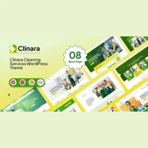 Clinara – Cleaning Services WordPress Theme