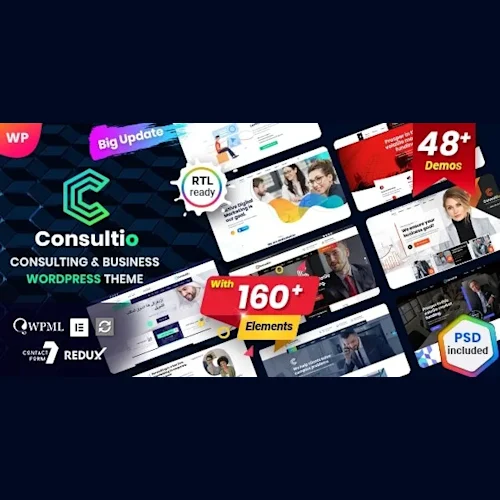 Consultio – Consulting Corporate WordPress Theme
