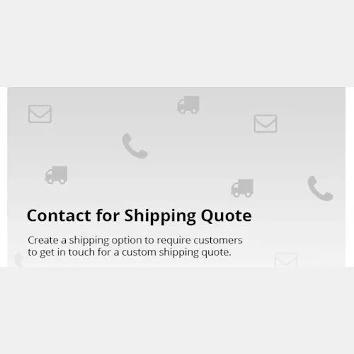 Contact for Shipping Quote for WooCommerce